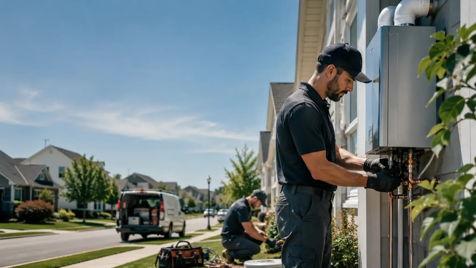 Tankless Water Heater Installation in Hempstead, TX